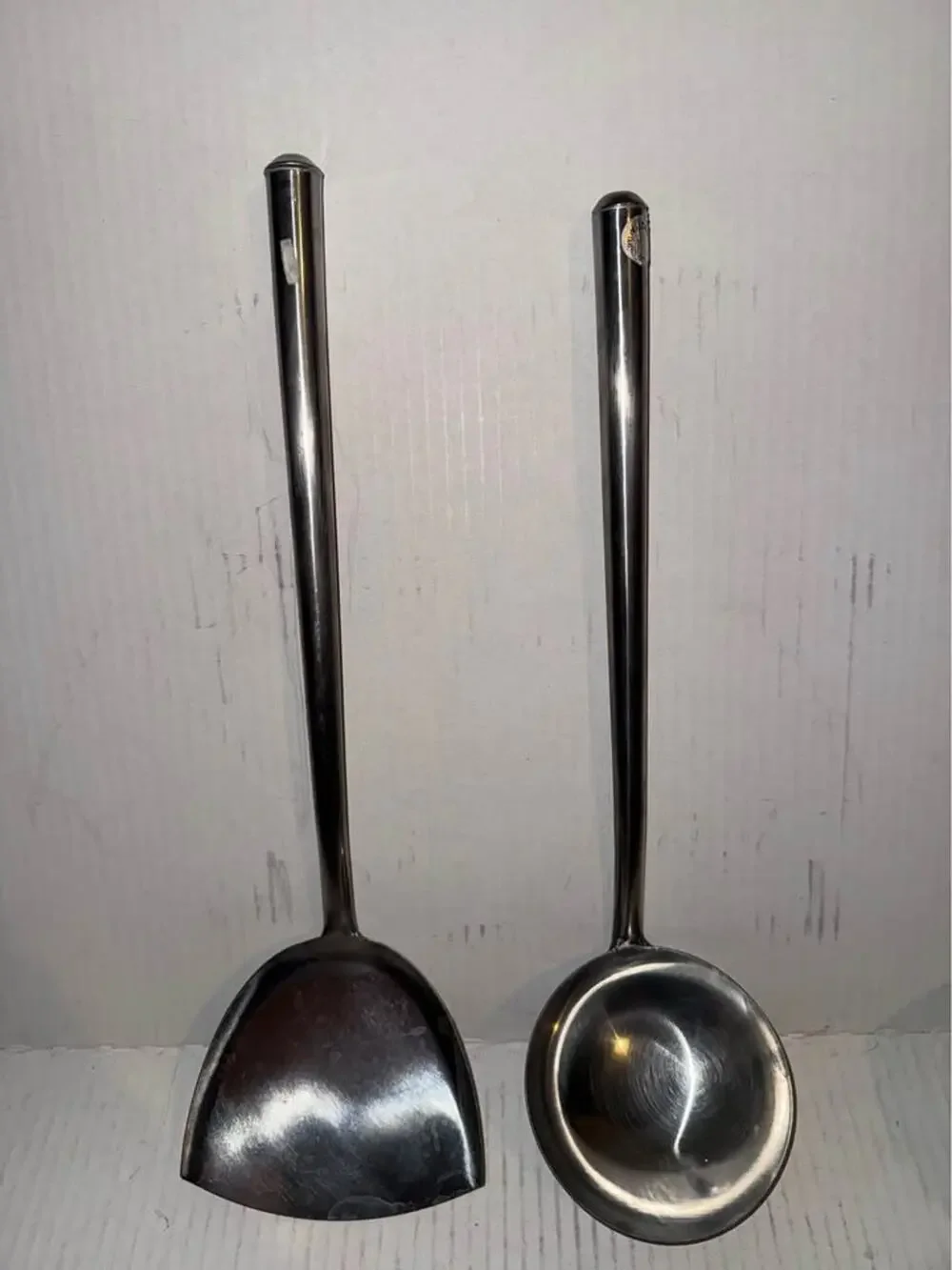 Large Stainless Steel Wok set, 12